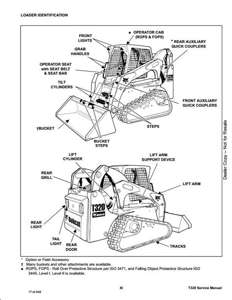 t320 bobcat parts